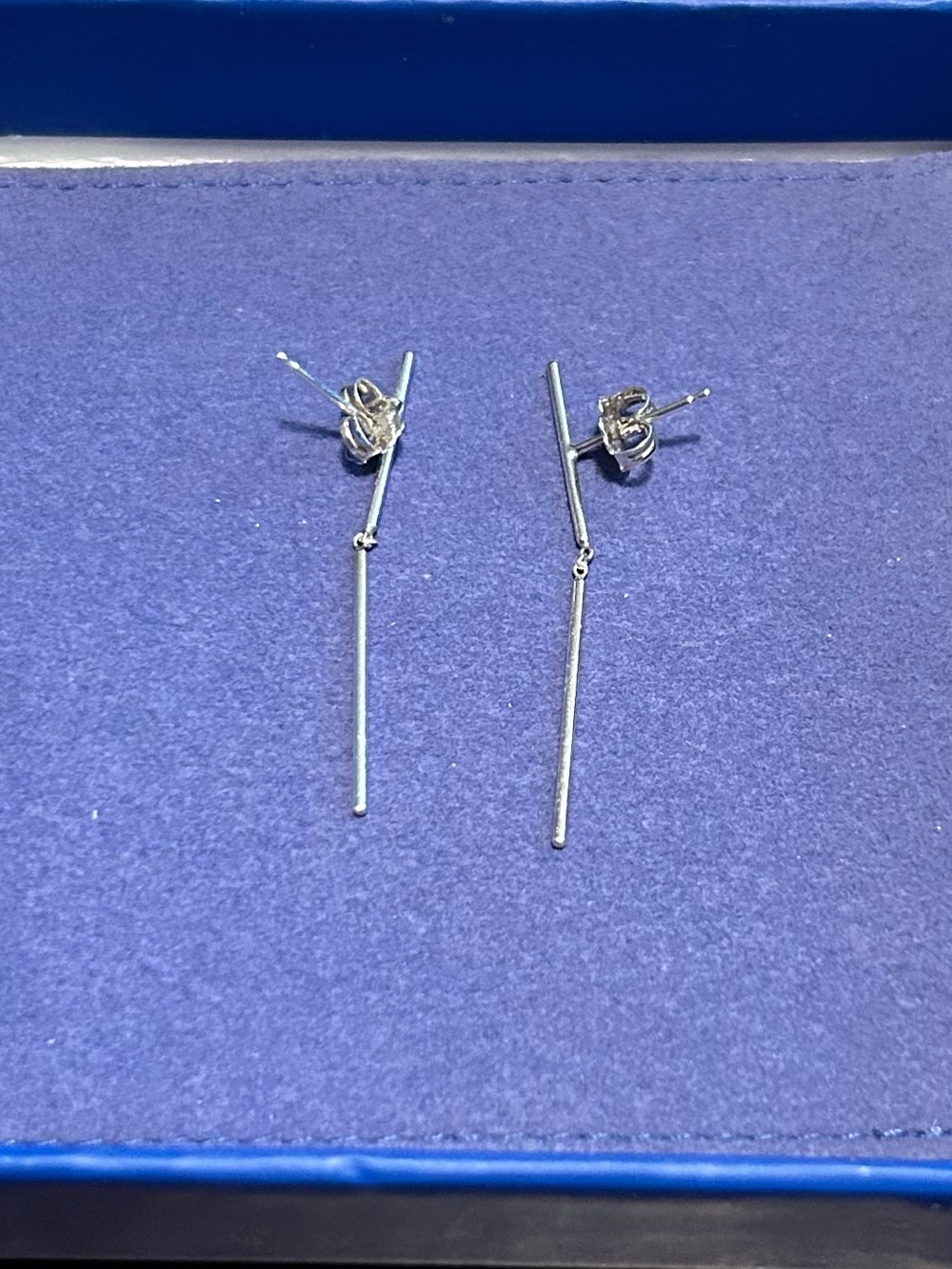 Jack+G Stick Earrings Sterling Silver